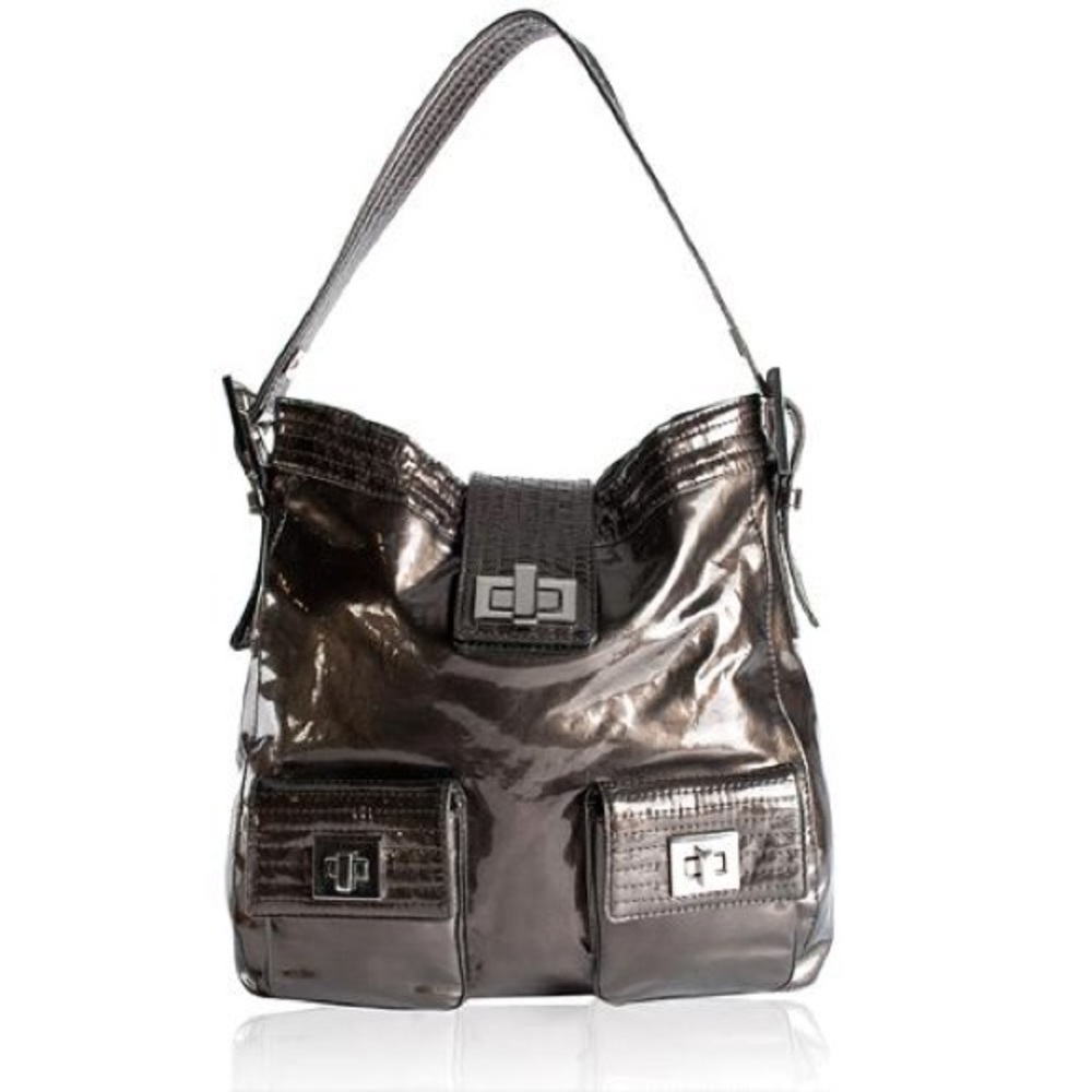 Kooba Parker Patent Leather Handbag